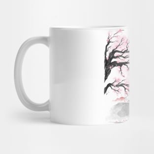 Sakura cat Mug